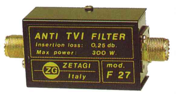 Zetagi F27 Low pass filter